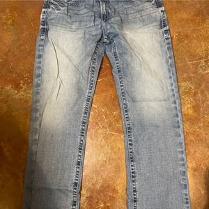 Ariat M7 Slim Fit Straight Leg Size 38/34 Light Wash